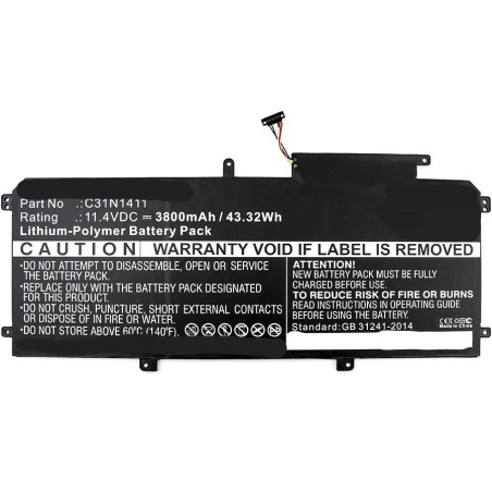 CoreParts Laptop Battery for Asus 42Wh - High Performance & Long-lasting | MBXAS-BA0115